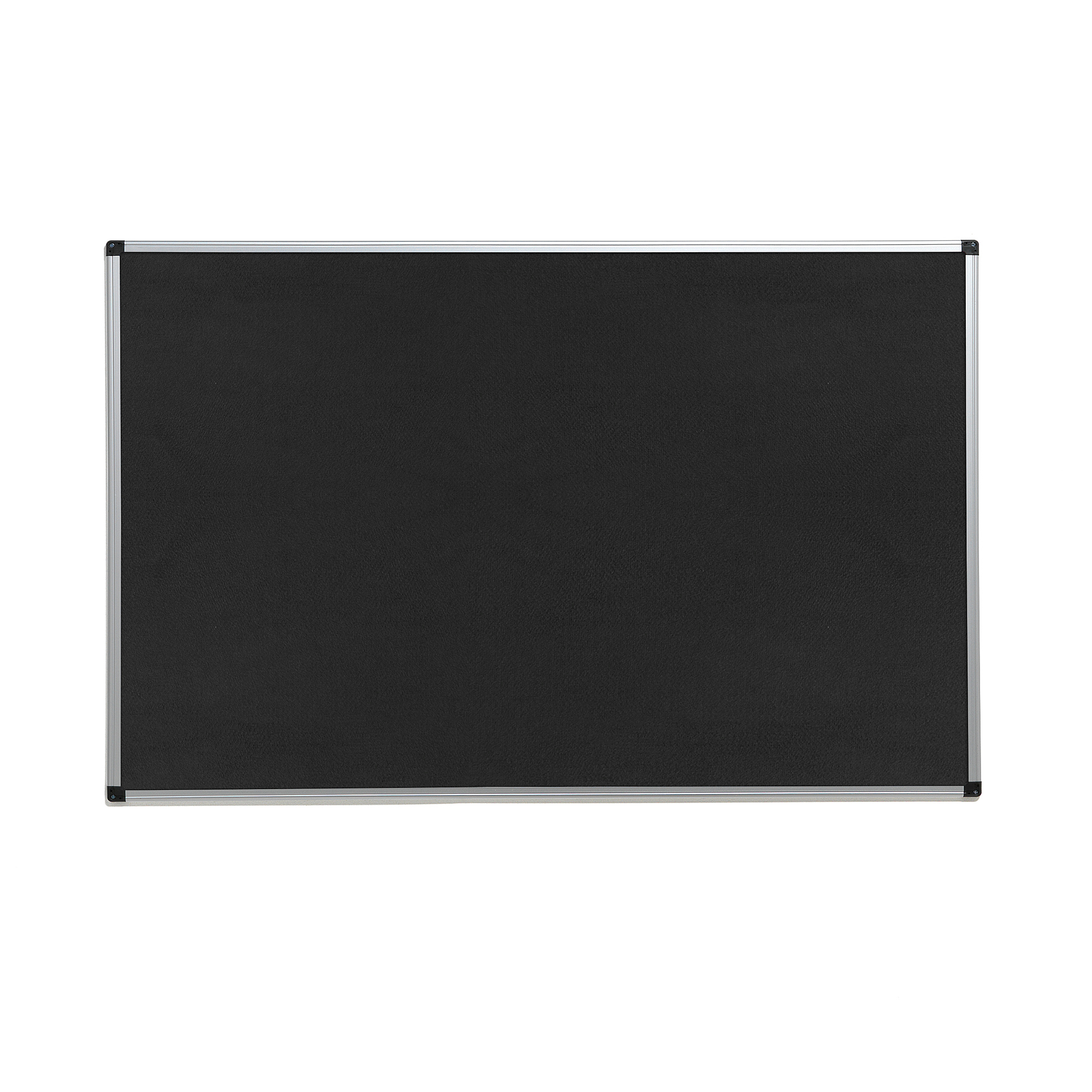 Nástěnka MARIA, 2000x1200 mm, černá, hliníkový rám