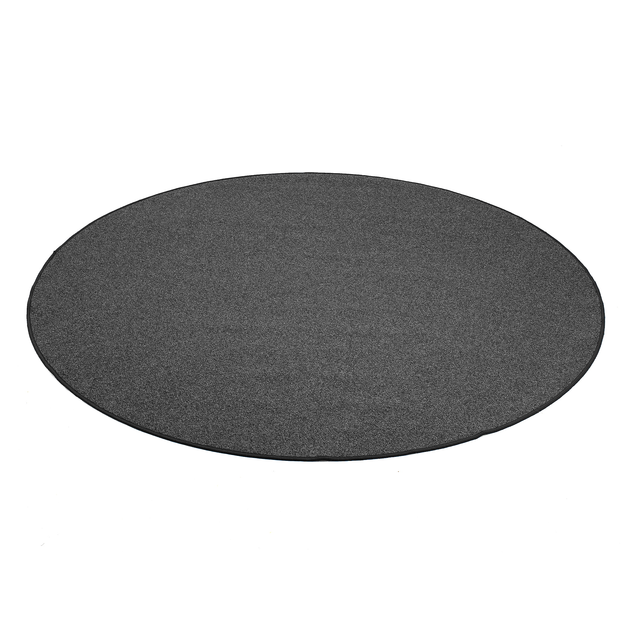 Kulatý koberec MAX, smyčkový, Ø 2500 mm, šedý