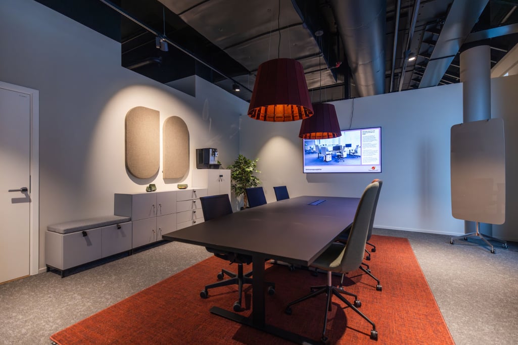 Møtebord i et kontormiljø