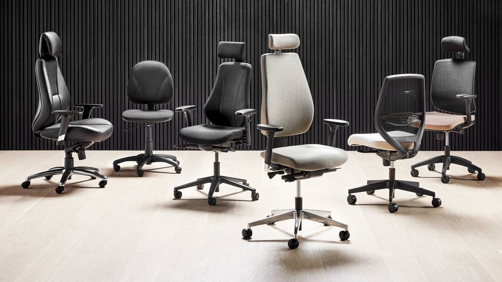 Selection of office chairs