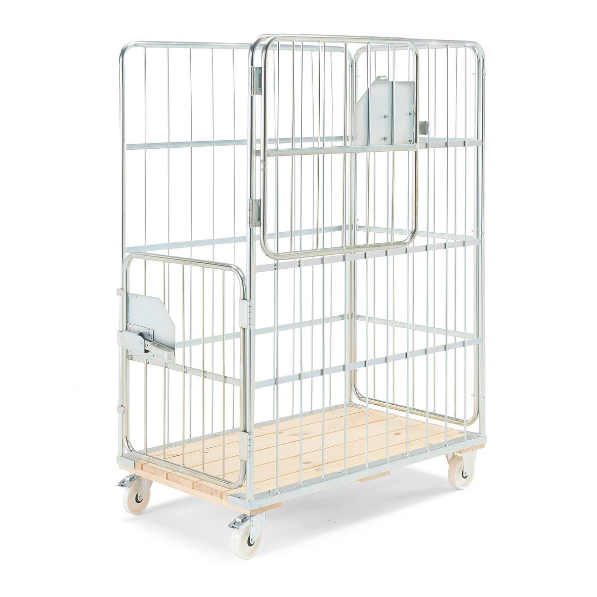 Rullcontainer JORDAN, 1195x745x1700 mm, med broms | AJ Produkter