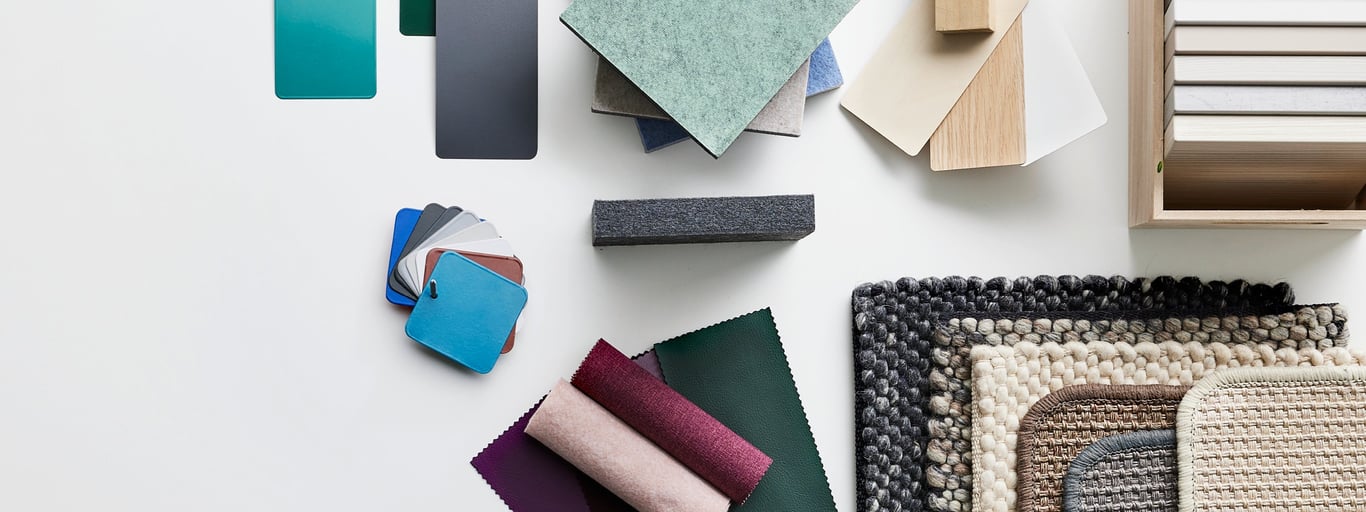Different materials used at AJ Products