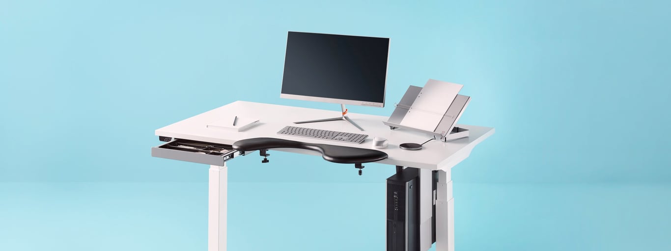 Der ergonomische Arbeitsplatz - genau vor Ihnen!
