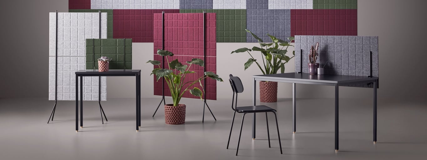 Split acoustic panels: Flexible noise control for every workplace