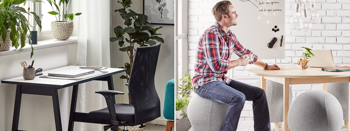 pictures of different chair options at AJ Products