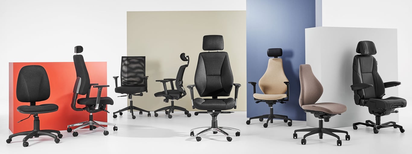 Så väljer du en kontorsstol som är rätt för dig