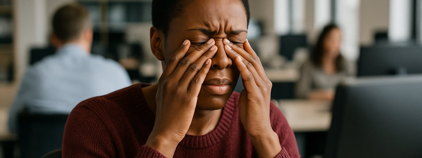 Tired and dry eyes at work? How visual ergonomics can make a difference
