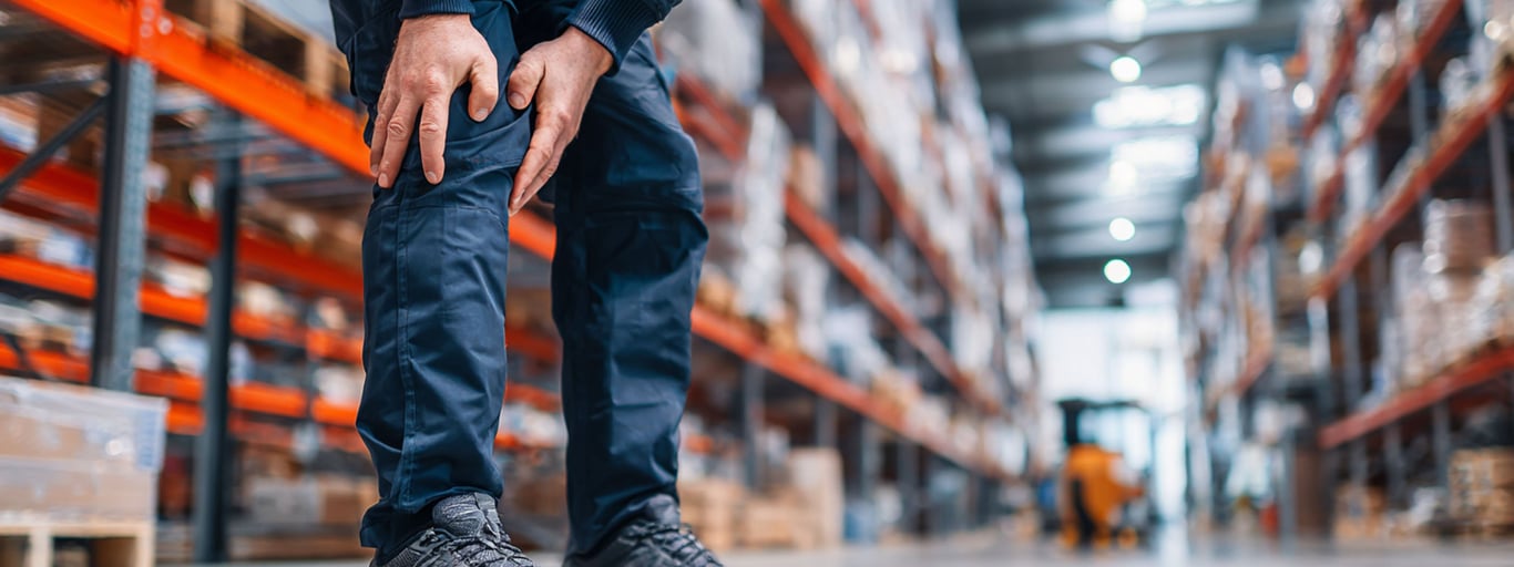 Ont i knät på arbetsplatsen – Orsaker och lösningar