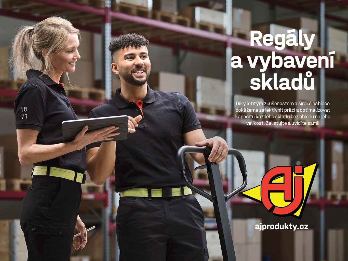 Katalog AJ Produkty - Regály a vybavení skladů