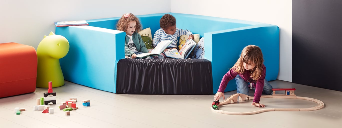 Sisusta lasteaed garderoobist mängutoani