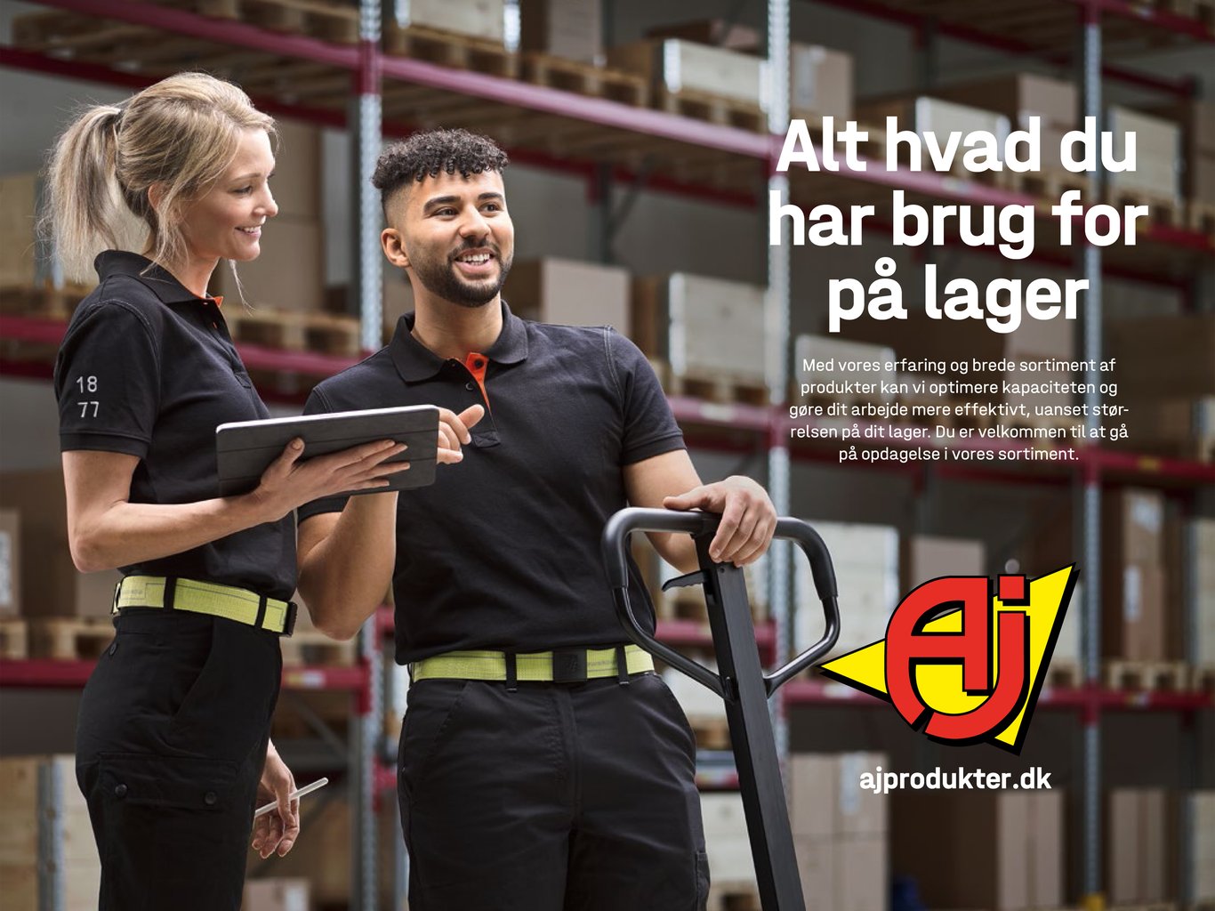 AJ Produkter katalog - Lager og værksted