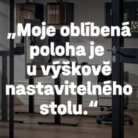 Výškově nastavitelný stůl