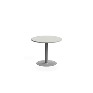Sto VERTICUS, Ø900x720 mm, svetlo siva/silver