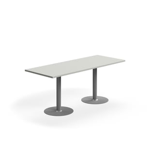 Table VERTICUS, 1800x700x720 mm, light grey/silver