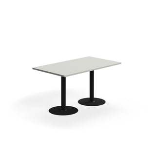 Table VERTICUS, 1400x800x720 mm, light grey/black