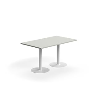 Bord VERTICUS, 1400x800x720 mm, vit/ljusgrå