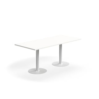 Miza VERTICUS, 1800x800x720 mm, bela/bela