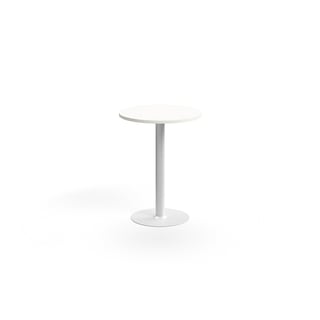 Ståbord VERTICUS, Ø700 H900 mm, hvit