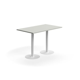 Ståbord VERTICUS, L1400 B800 H900 mm, lys grå/hvit