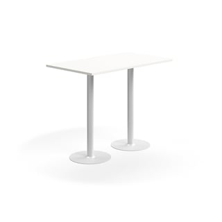 Stehtisch VERTICUS, 1400x800x1100 mm, Weiß