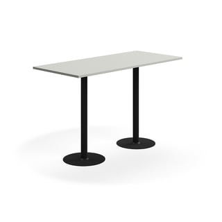 Baarilaud VERTICUS, 1800 x 800 x 1100 mm, must/ helehall