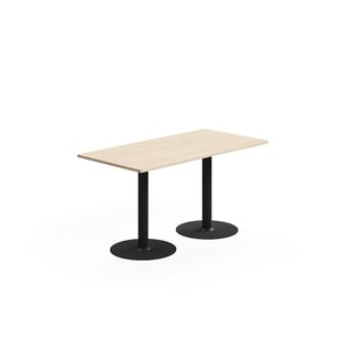 Sto ALVA, 1400x700x720 mm, za fiksiranje za pod, tvrdo presovani laminat, crna/breza