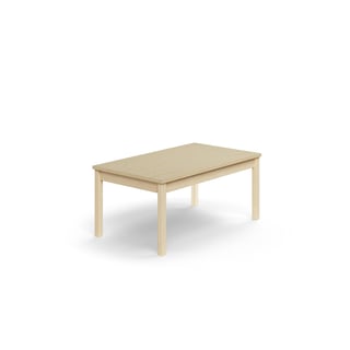 Pöytä DECIBEL, 1200x700x530 mm, ääntä vaimentava korkeapainelaminaatti, koivu