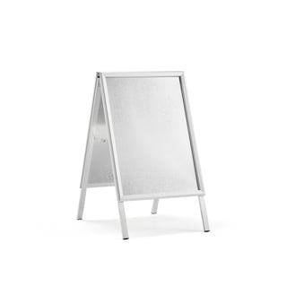 Werbeständer aus Aluminium, 500 x 700 mm