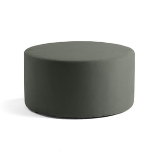 Siddeblok CASUAL, stof ETNA, Ø 1000 mm, mørkegrøn