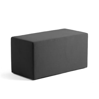 Sitzblock CASUAL, Stoff ETNA, 1000 x 500 mm, anthrazit
