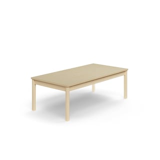 Stôl DECIBEL, 1600x800x530 mm, akustický HPL, breza