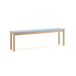 Ławka ZET, 1800x440 mm, błękitny