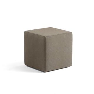 Pufas CASUAL, 500x500 mm, audinys CURA, taupe