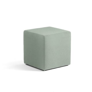 Seating block CASUAL, 500x500 mm, fabric CURA, green grey