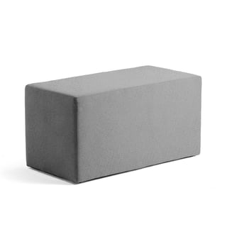 Sitzblock CASUAL, 1000x500 mm, Stoff CURA, grau