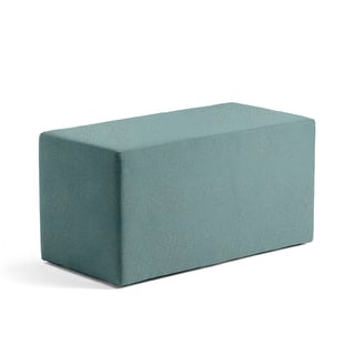 Sittpuff CASUAL, 1000x500 mm, tyg CURA turkos