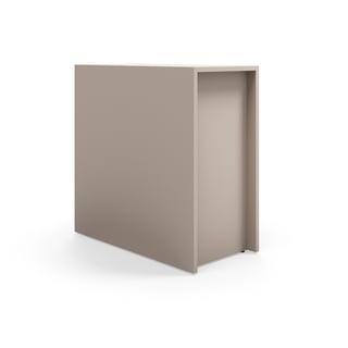 Stupňovité sedenie TOGETHER, 800x400x800 mm, ílovo šedá