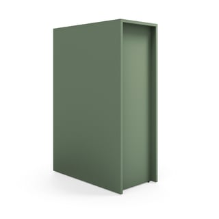 Stupňovité sedenie TOGETHER, 1200x800x400 mm, tmavozelená