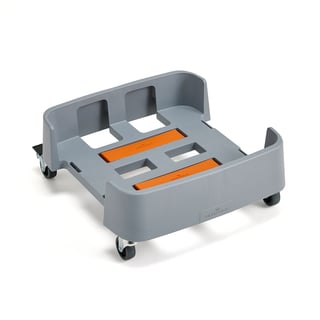 Vozík pro koš na tříděný odpad OLIVER, 1x 90 l