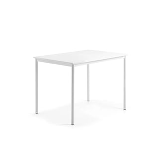 Bord BORÅS, 1200x800x900 mm, stativ vit, whiteboardskiva