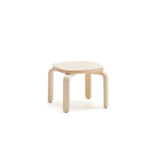 Children's stool VIDE, birch laminate, H 260 mm