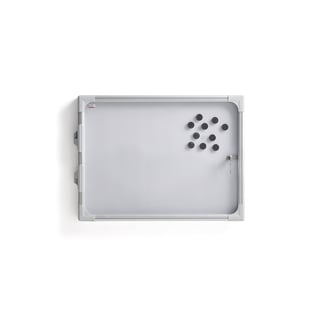 Informační vitrína FRANCES, interiérová, se zámkem, 450x600 mm