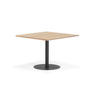 Iläggsskiva METRIC, 1000X1000x720 mm, svart/ek