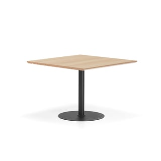 Iläggsskiva METRIC, 1000X1000x720 mm, svart/ek