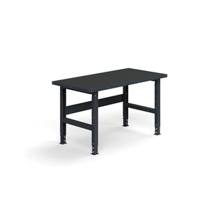 Teollisuuspöytä TRUST, 1500x760 mm, 300 kg, suojamatto