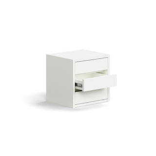 Drawer insert QBUS, 3 drawers, white