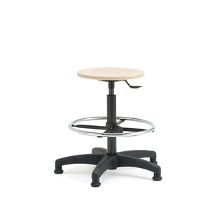 Drvena industrijska stolica