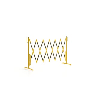 Rastezljiva barijera, bez kotača, crno/žuta