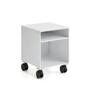 Mobile pedestal QBUS, white