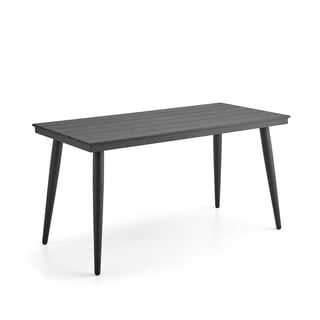 Zahradní stůl VISTA, 1400x700 mm, černá